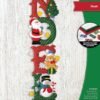 Bucilla Noel | Felt Applique Wall Hanging Kit | 89655E Bucilla Noel | Felt Applique Wall Hanging Kit | 89655E
