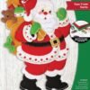 Bucilla Toys from Santa | Felt Applique Wall Hanging Kit | 89657E