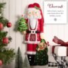 Bucilla Nutcracker Santa | Felt Applique Wall Hanging Kit | 89775E