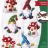 bucilla-gnomes-felt-applique-christmas-ornaments-set-of-6-89298e-primary Bucilla Gnomes | Felt Applique Christmas Ornament Kit | 89298E