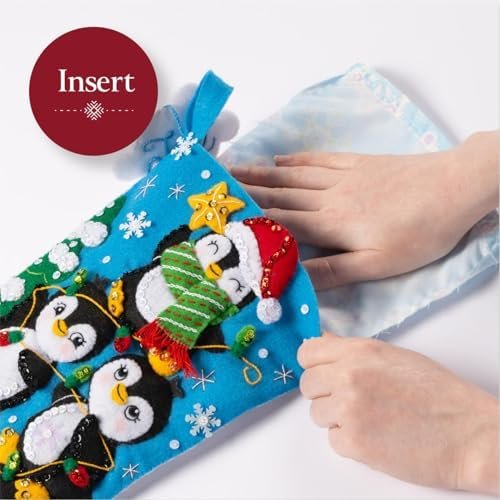 Bucilla Snowflakes | Stocking Liner | 89673E