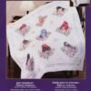 Bucilla Songbirds | Stamped Cross Stitch Lap Quilt Kit | 43489