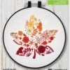 Bucilla Autumn Foliage | Stamped Embroidery Kit | 49535E