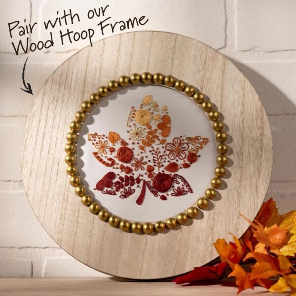 Bucilla Autumn Foliage | Stamped Embroidery Kit | 49535E