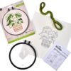 Bucilla Potted Beauty | Stamped Embroidery Kit | 49534E