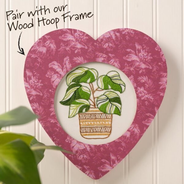 Bucilla Potted Beauty | Stamped Embroidery Kit | 49534E
