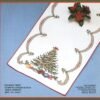 Bucilla Holiday Tree | Stamped Cross Stitch Table Runner Kit | 82652 Bucilla Holiday Tree | Stamped Cross Stitch Table Runner Kit | 82652