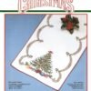 Bucilla Holiday Tree | Stamped Cross Stitch Table Runner Kit | 82652 Bucilla Holiday Tree | Stamped Cross Stitch Table Runner Kit | 82652