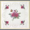 Bucilla Violets | Stamped Embroidery Candlewicking Pillow Kit | 42742