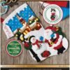 Bucilla Christmas Village | Felt Applique Christmas Stocking Kit | 86818