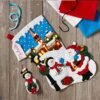 Bucilla Christmas Village | Felt Applique Christmas Stocking Kit | 86818