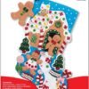 bucilla-18-inch-christmas-stocking-felt-applique-kit-86898e-gingerbread-86898e-primary Bucilla Gingerbread Dreams | Kit de media navideña de fieltro | 86898E