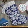 Bucilla Sparkle Snowflakes | Kit de media navideña de fieltro | 86709