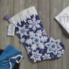 Bucilla Sparkle Snowflakes | Kit de media navideña de fieltro | 86709