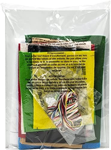 bucilla-86816-reindeer-santa-stocking-kit-86816-variant-02 Bucilla Reindeer Santa | Kit de media navideña de fieltro | 86816