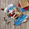 bucilla-86816-reindeer-santa-stocking-kit-86816-variant-03 Bucilla Reindeer Santa | Kit de media navideña de fieltro | 86816