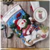 Bucilla Nordic Snowman | Felt Applique Christmas Stocking Kit | 86817