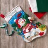 Bucilla Nordic Snowman | Felt Applique Christmas Stocking Kit | 86817