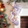 Bucilla Snowman's Winter Wonderland | Felt Applique Christmas Stocking Kit | 89245E