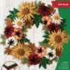 Bucilla Floral Fall | Kit de corona de otoño de fieltro | 89278E
