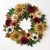 Bucilla Floral Fall | Felt Applique Wreath Kit | 89278E