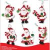 Bucilla Candy Cane Santa | Felt Ornament Kit | 86919E product image