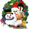bucilla-caroling-trio-felt-applique-wreath-kit-83970-primary-4 Bucilla Caroling Trio | Kit de corona navideña de fieltro | 83970