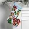 Bucilla Christmas Town | Felt Applique Christmas Stocking Kit | 89528E
