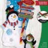 bucilla-felt-applique-18-stocking-making-kit-destination-north-pole-perf-89594e-primary Bucilla Destination North Pole | Kit de media navideña de fieltro | 89594E