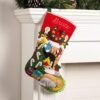 bucilla-felt-applique-18-stocking-making-kit-holiday-hearth-perfect-for-89486e-variant-01 Bucilla Holiday Hearth | Kit de media navideña de fieltro | 89486E