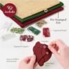 Bucilla Nutcracker Noel | Felt Applique Christmas Stocking Kit | 89703E