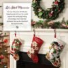 bucilla-felt-applique-18-stocking-making-kit-rooftop-santa-perfect-for-d-89626e-variant-04 Bucilla Rooftop Santa | Kit de media navideña de fieltro | 89626E