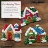 bucilla-felt-applique-18-stocking-making-kit-rooftop-santa-perfect-for-d-89626e-variant-05 Bucilla Rooftop Santa | Kit de media navideña de fieltro | 89626E