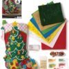 Bucilla Christmas Tree Surprise | Kit de media navideña de fieltro | 86710
