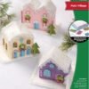 Bucilla Putz Village | Felt Applique Ornament Kit | 89799E product image
