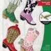 Bucilla Boots and Bling | Felt Applique Ornament Kit | 89761E product image