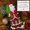 Bucilla Holiday Quilt Squares | Kit de adornos de fieltro | 89753E
