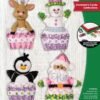Bucilla Snowman's Candy Confections | Felt Applique Ornament Kit | 89730E product image
