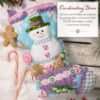 Bucilla Snowman's Candy Confections | Kit de adornos de fieltro | 89730E