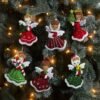 Bucilla Christmas Angels | Felt Applique Ornament Kit | 89493E product image