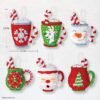 Bucilla Cozy Christmas | Kit de adornos de fieltro | 89639E
