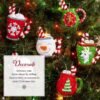 Bucilla Cozy Christmas | Kit de adornos de fieltro | 89639E