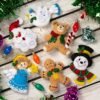 bucilla-felt-applique-6-piece-ornament-making-kit-holiday-favorites-perf-89577e-variant-05 Bucilla Holiday Favorites | Felt Applique Ornament Kit | 89577E product image