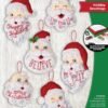 Bucilla Holiday Greetings | Felt Applique Ornament Kit | 89663E product image