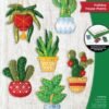 Bucilla Holiday House Plants | Felt Applique Ornament Kit | 89634E product image