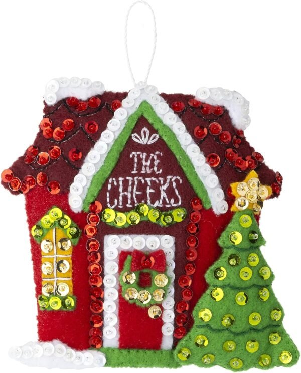 bucilla-felt-applique-6-piece-ornament-making-kit-home-for-the-holidays--89511e-primary Bucilla Home for the Holidays | Felt Applique Ornament Kit | 89511E product image