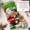 Bucilla North Pole This Way | Felt Applique Ornament Kit | 89743E product image