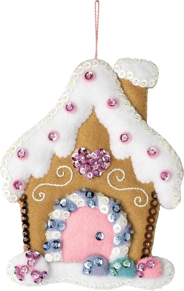 Bucilla Nutcracker Sweet | Felt Applique Ornament Kit | 89292E product image