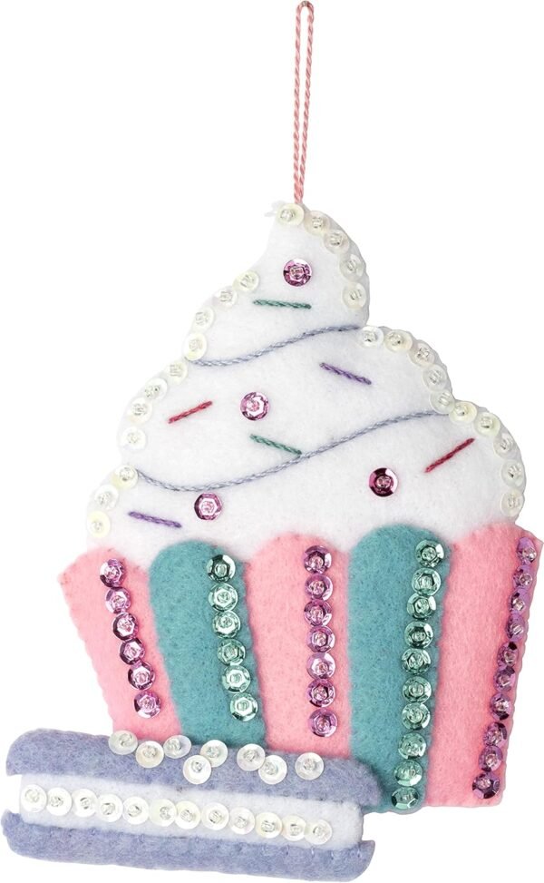 Bucilla Nutcracker Sweet | Felt Applique Ornament Kit | 89292E product image