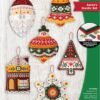 Bucilla Santa's Nordic Set | Felt Applique Ornament Kit | 89798E product image